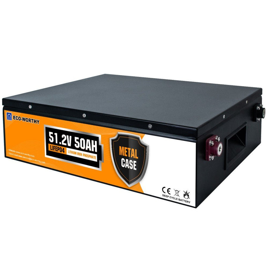 ECO-WORTHY 51.2V 50Ah Stackable